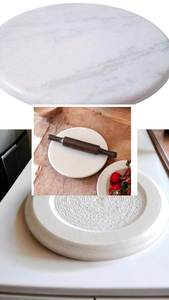 Marble <b>Rolling</b> <b>Pin</b> and Pastry Board Set with <b>Wooden</b> Storage Stand Eco-Friendly 4mm/10mm Thickness Options - Product Image 4