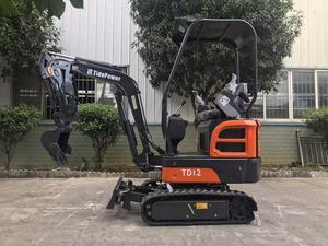 Miniexcavadora China 1ton 2ton 3ton 4ton pequeña excavadora sobre orugas nueva ensacadora a la venta - Product Image 3