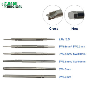 Destornilladores Hexagonales de Acero Inoxidable de Primera Calidad, Instrumento Quirúrgico Ortopédico con Certificación CE - Product Image 2