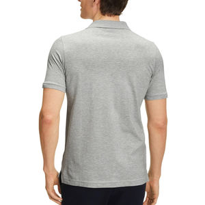 Polo à manches longues personnalisé avec logo pour hommes, vêtements de travail, t-shirts décontractés pour hommes - Product Image 2