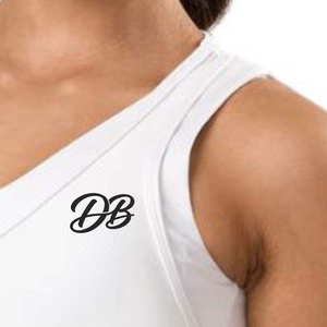 Sujetador Deportivo con Logotipo Personalizado, Cuello en V, Blanco, para Mujer, con Soporte Alto, Acolchado, para Gimnasio, Fitness, Top Corto, Ropa Deportiva al por Mayor - Product Image 6