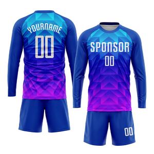 Conjunto de Uniforme de Fútbol para Equipo Más Vendido al por Mayor Hecho en Pakistán Camiseta de Fútbol para Hombre Conjunto de Uniforme de Fútbol Cuello Redondo Sólido - Product Image 3