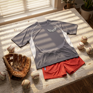 Customized Men's Oversized Sporty T-<b>Shirt</b> Short Sleeve Quick Dry 100% Polyester Jersey O-Neck Solid Color Front Logo Print - Product Image 5