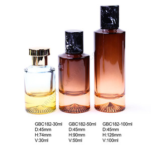 12925 Cosmetics Luxury 100ml Cosmetic Perfume Empty Skincare Packaging Wholesale Glass Bottles - Product Image 1