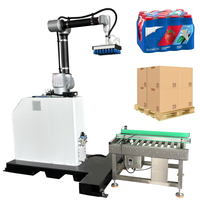 Robot de palettisation automatique avec systèmes de vision et capteurs pour ligne de production d'emballage alimentaire, multi-tension (110V/220V/380V)
