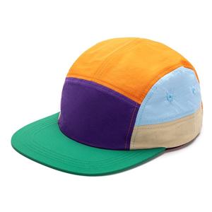 Gorra de 5 Paneles con Bloques de Color, Unisex, de Lona, Casual, para Ciclismo, Estilo Urbano, Ajustable, Hip-Hop, Impermeable, Premium, para Campamento - Product Image 3