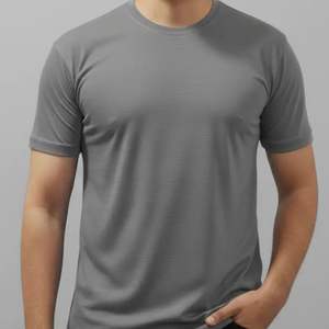 Camisetas personalizadas 100% algodón para hombre, de corte holgado, lisas, teñidas, con logotipo personalizado, fabricante OEM ODM, camisetas streetwear para hombre - Product Image 2