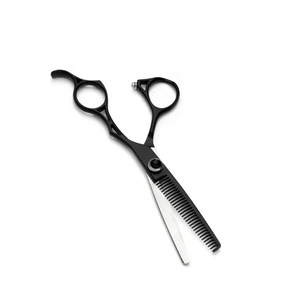 Tijeras de Peluquería Profesionales de Alta Calidad de 6 Pulgadas, Color Morado, para Corte y Desbaste - Product Image 3