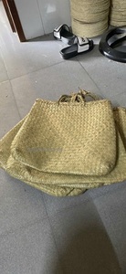 Handicraft Seagrass Woven Straw Tote <b>Beach</b> <b>Bag</b> All Sizes Durable Waterproof Casual with Two Handles Open Vietnam Factory - Product Image 2