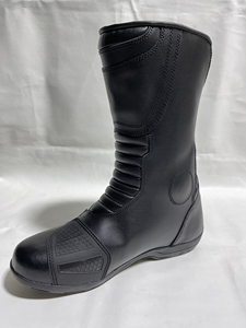 Bottes de moto en cuir véritable OEM, meilleures chaussures de course, chaussures de moto professionnelles complètes - Product Image 4