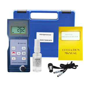 Jauge d'épaisseur ultrasonique certifiée CE 1,5-200 mm pour métal, plastique, verre - Testeur NDT industriel (Emballage OEM disponible) - Product Image 2