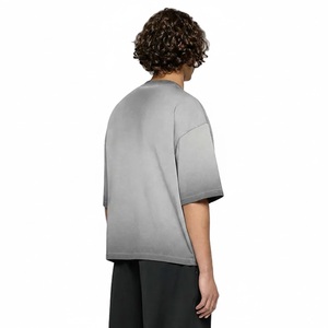 Boxy <b>Fit</b> Oversized Sporty <b>T</b>-<b>shirt</b> <b>Men</b> 100% Cotton Short Sleeve Drop Shoulder Street Wear Plus Size O-Neck Quick <b>Dry</b> Eco-Friendly - Product Image 6