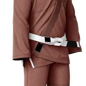ชุดยิวยิตสู BJJ แบบสั่งทำพิเศษ ผ้าฝ้ายเนื้อเพิร์ลวีฟ ระบายอากาศได้ดี น้ำหนักเบา สำหรับฝึกซ้อม เหมาะสำหรับผู้ชายและผู้หญิง - Product Image 3