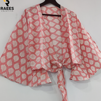 Hauts enveloppants légers et tendance pour femmes, doux et très extensibles, pour le Pilates et la danse, avec col en V et bandage