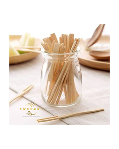 Tenedores de Fruta Mini de Bambú Natural para Cócteles, Ecológicos, Precio Económico, Pulidos a Mano, Modernos, Desechables, Reciclables y Degradables - Product Image 3