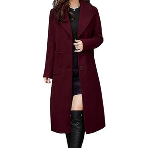 เสื้อโค้ทขนสัตว์ถักแบบใหม่สำหรับผู้หญิง ทรงปกติ ระบายอากาศได้ดี ไซส์ใหญ่ สไตล์ลำลอง ใส่สบาย เหมาะสำหรับฤดูใบไม้ร่วง - Product Image 6