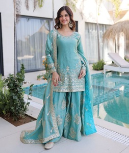 Indian Ethnic Traditional Salwar Kameez for Every Occasion for Women Fancy Wear in Wholesale Rate with Good Premium Quality - Product Image 1