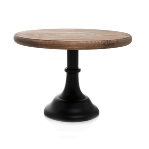 High Trending High Quality Decorative Wooden Top Cake Stand New Design Home Decoration Cake Stand Customized Size Shape Color - Product Image 5
