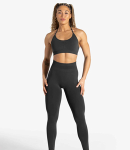 Womens V Neck Twist Front Design Yoga Crop Tops Cross Cross <b>Back</b> Gym Workout Bra Women's Yoga Sports Bras for Women Fitness - Product Image 5