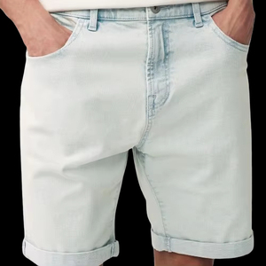 Adjustable Rate Men <b>Denim</b> Short Fully Customized Designs Top Trending Best <b>Material</b> Breathable <b>Denim</b> Short with Premium Quality - Product Image 5