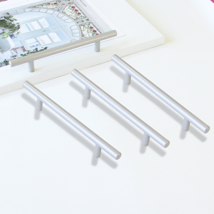 Factory Direct Modern Zinc Alloy Cabinetry Handles T-<b>Bar</b> <b>Pull</b> Hole Center Minimalist Hardware Materials <b>for</b> Kitchen Bathroom - Product Image 3