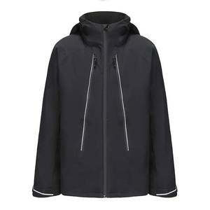 Wholesale Custom <b>Men's</b> <b>Soft</b> <b>Shell</b> Waterproof Rain <b>Jacket</b> Zipper Hooded Lightweight Breathable Windbreaker Outdoor Winter - Product Image 1
