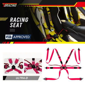 Harnais de sécurité de compétition FIA à 6 points TBRACING ULTRA-D 2,16 kg pour Audi A8 Quattro Rally - Product Image 2