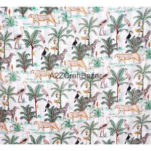 Edredón Kantha 100% Algodón, Estampado, Hecho a Mano en India, Vintage, Cosido a Mano, para Uso en Hoteles, Ecológico, para Todas las Estaciones - Product Image 2