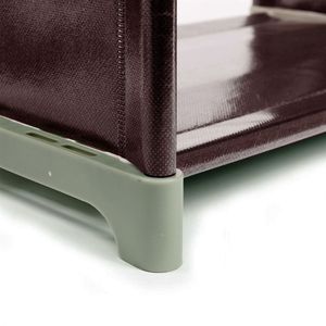 Organizzatore per Armadio Multifunzionale a 3 Livelli con 9 Scomparti, Scaffali e Libreria Assemblati, Soluzione di Stoccaggio per Vestiti - Product Image 5