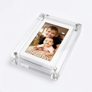 กรอบรูปดิจิตอล Sudex ขนาด 5 นิ้ว 1080P NFT – ใช้พลังงานจากแบตเตอรี่, หน่วยความจำ 4GB, จอแสดงผลวิดีโอ LCD อะคริลิก - Product Image 5