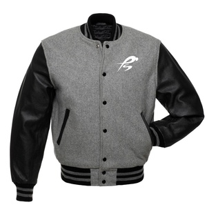 Chaqueta Varsity de Lana Personalizada para Hombre 2026, Ecológica, Impermeable, Reversible, Gruesa, de Invierno, Estilo Béisbol - Product Image 1