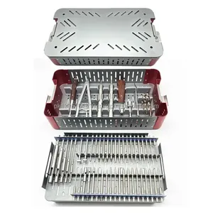 Kit d'extraction de vis chirurgicales orthopédiques 56 pièces/ensemble, kit d'extraction de vis cassées en acier inoxydable par Dentavex - Product Image 4