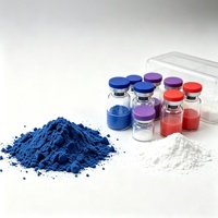 Poudre bleue de peptide de cuivre GHK Cu de haute pureté 99% WV |   Matières premières pour soins de la peau et cosmétiques (CAS 89030955)