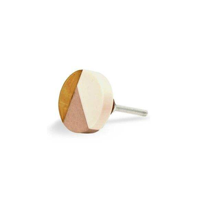 Handcrafted Resin Wood Door <b>Knob</b> with Decoupage Technique Customized Shape Model Pattern Durable Eco-Friendly Home Decor - Product Image 2