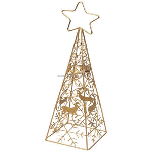 Metal heavy duty Golden Finish base for <b>large</b> <b>trees</b> wrought iron stand vintage decorative modern <b>Christmas</b> <b>Christmas</b> <b>tree</b> - Product Image 4