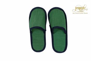 Cheap Rate Canvas Open Toe Solid Slip on for EVA Sole <b>Soft</b> Lightweight Indoor House <b>Shoes</b> All Season Comfort Made In Bangladesh - Product Image 2