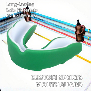 Customizable Logo Sports Mouthguard Gum <b>Shield</b> Durable Effective Eco-Friendly EVA Moldable Waterproof Boxing <b>Protective</b> All - Product Image 3