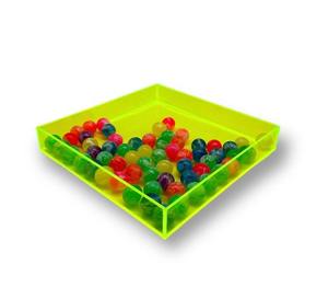 Wholesale <b>Large</b> Round <b>Serving</b> <b>Tray</b> Acrylic <b>Serving</b> <b>Tray</b> with Handles - Product Image 1