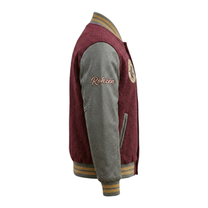 Veste de baseball universitaire en molleton pour homme, personnalisée ODM/OEM, de haute qualité, fabriquée au Pakistan - Product Image 5