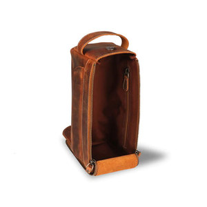 Neceser de Viaje de Cuero Genuino Hecho a Mano de Lujo para Hombre, con Correa para Colgar - Product Image 5