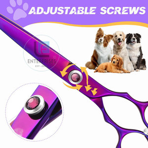 Ciseaux de toilettage pour animaux de compagnie en acier inoxydable de haute qualité à prix avantageux, durables, écologiques, pour chats et chiens - Product Image 2