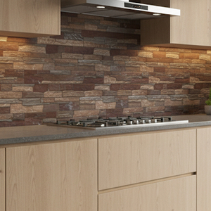 Azulejos Modernos de Porcelana para Pared y Suelo 300x600mm Antideslizantes con Patrón de Alta Profundidad Resistentes al Ácido para Uso Exterior Arquitectura Escolar - Product Image 3