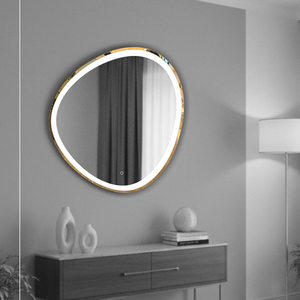 กระจกเงากรอบเคลือบ PVD ดีไซน์ทันสมัย ออกแบบมาเพื่อเพิ่มเสน่ห์และประโยชน์ใช้สอยให้กับพื้นที่ของคุณ - Product Image 6