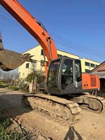 Excavatrice d'occasion Hitachi ZX210 en bon état d'origine, grande excavatrice d'occasion Hitachi 210 à vendre