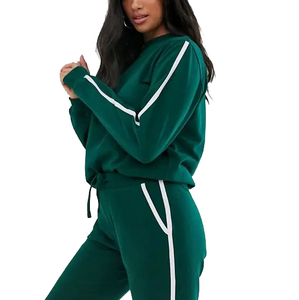 Chándal de Invierno para Mujer, Transpirable, Reversible, Ligero, Tallas Grandes, Personalizado, 100% Algodón, Servicio OEM - Product Image 3