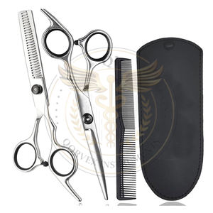 Tijeras Profesionales para Cortar el Cabello, Tijeras de Entresacar de 6.7 Pulgadas, Tijeras de Peluquería de Acero Inoxidable, Juego de Tijeras para Cortar el Cabello - Product Image 2