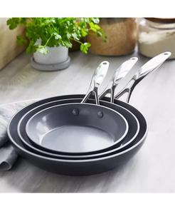 Valencia Pro Healthy Ceramic antiaderente 8 ", 9.5" & 11 "Set di Frypan | GreenPan - Product Image 2