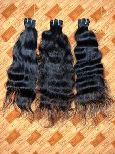 100% Temple Hair Bundles Virgin Unprocessed Single Donor Cuticle Aligned from India - Product Image 3