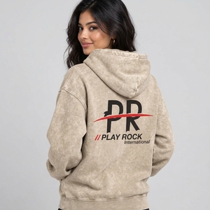 Sweat à capuche pour femme effet délavé, tissu doux et silhouette décontractée, idéal pour un look décontracté. - Product Image 4
