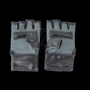 Premium Quality Leather Waterproof MMA <b>Gloves</b> Half Finger Adult Use Customizable - Product Image 5